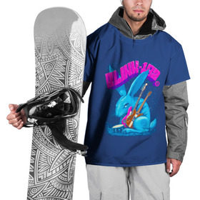 Накидка на куртку 3D с принтом Заяц Blink-182 , 100% полиэстер |  | Тематика изображения на принте: 