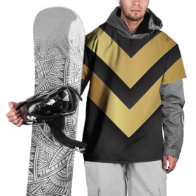 Накидка на куртку 3D с принтом Golden arrows , 100% полиэстер |  | arrow | gold | golden | золотой | стрела | текстура