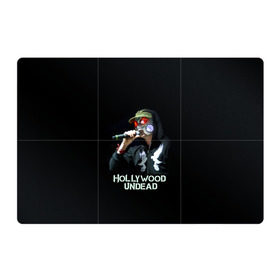 Магнитный плакат 3Х2 с принтом J-Dog группа Hollywood Undead , Полимерный материал с магнитным слоем | 6 деталей размером 9*9 см | 