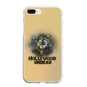 Чехол для iPhone 7Plus/8 Plus матовый с принтом Hollywood Undead , Силикон | Область печати: задняя сторона чехла, без боковых панелей | charlie scene | danny | funny man | hollywood | j dog | johnny 3 tears | undead | альтернативный | андед | голивуд | голливудская | группа | кранккор | метал | нежить | ню | реп | рок | рэп | рэпкор