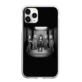 Чехол для iPhone 11 Pro Max матовый с принтом Группа Evanescence , Силикон |  | evanescence | альтернативный | готик | группа | джен маджура | исчезновение | метал | ню | рок | синий | тим маккорд | трой маклоухорн | уилл хант | хард | эванесенс | эми ли