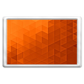 Магнит 45*70 с принтом Orange abstraction , Пластик | Размер: 78*52 мм; Размер печати: 70*45 | abstraction | geometry | polygon | абстракция | геометрия | грань | краски | кубик | кубики | линии | мозаика | полигоны | ребро | текстура | узор