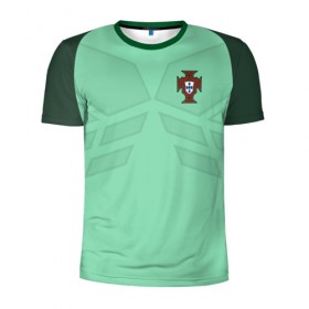 Мужская футболка 3D спортивная с принтом Portugal away , 100% полиэстер с улучшенными характеристиками | приталенный силуэт, круглая горловина, широкие плечи, сужается к линии бедра | confederation | cup | euro | world | европы | конфедераций | кубок | мира | португалия | чемпионат