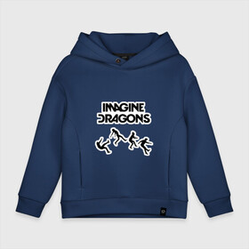 Детское худи Oversize хлопок с принтом Imagine Dragons, прыжок , френч-терри — 70% хлопок, 30% полиэстер. Мягкий теплый начес внутри —100% хлопок | боковые карманы, эластичные манжеты и нижняя кромка, капюшон на магнитной кнопке | Тематика изображения на принте: dragons | imagine | альтернативный | американская | бэн макки | группа | драгонс | дэн платцман | дэн рейнольдс | имеджин | инди | индирок | рок | уэйн сермон