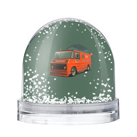 Снежный шар с принтом Jagermeister , Пластик | Изображение внутри шара печатается на глянцевой фотобумаге с двух сторон | polish car | zuk | егермейстер | егерь | жук | машина | польский авто | спорткар | тачка