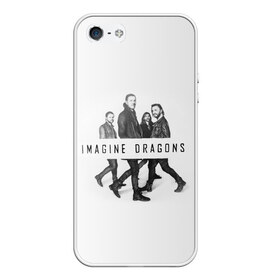 Чехол для iPhone 5/5S матовый с принтом Группа Imagine Dragons , Силикон | Область печати: задняя сторона чехла, без боковых панелей | dragons | imagine | альтернативный | американская | бэн макки | группа | драгонс | дэн платцман | дэн рейнольдс | имеджин | инди | индирок | поп | рок | уэйн сермон | электроник