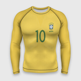 Мужской рашгард 3D с принтом Неймар Форма Домашняя 17 18 ,  |  | brazil | jr | neymar | бразилия | неймар | нэймар | по футболу | сборная бразилии | футбольная форма