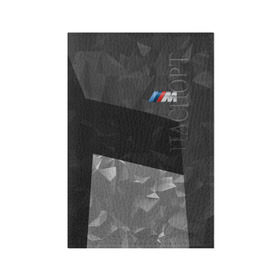 Обложка для паспорта матовая кожа с принтом BMW 2018 Black Design , натуральная матовая кожа | размер 19,3 х 13,7 см; прозрачные пластиковые крепления | bmw | автомобиль | автомобильные | бмв | машины