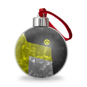Ёлочный шар с принтом Borussia Dortmund 2018 , Пластик | Диаметр: 77 мм | боруссия | дортмунд