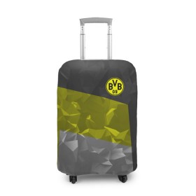 Чехол для чемодана 3D с принтом Borussia Dortmund 2018 , 86% полиэфир, 14% спандекс | двустороннее нанесение принта, прорези для ручек и колес | боруссия | дортмунд