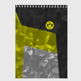 Скетчбук с принтом Borussia Dortmund 2018 , 100% бумага
 | 48 листов, плотность листов — 100 г/м2, плотность картонной обложки — 250 г/м2. Листы скреплены сверху удобной пружинной спиралью | боруссия | дортмунд