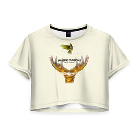 Женская футболка 3D укороченная с принтом Руки с птичкой Imagine Dragons , 100% полиэстер | круглая горловина, длина футболки до линии талии, рукава с отворотами | альтернативный | американская | группа | драгонс | имеджин | инди | индирок | поп | рок | электроник