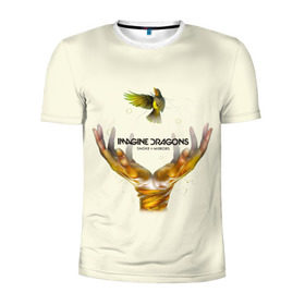 Мужская футболка 3D спортивная с принтом Руки с птичкой Imagine Dragons , 100% полиэстер с улучшенными характеристиками | приталенный силуэт, круглая горловина, широкие плечи, сужается к линии бедра | альтернативный | американская | группа | драгонс | имеджин | инди | индирок | поп | рок | электроник
