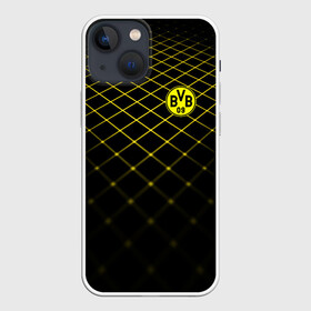 Чехол для iPhone 13 mini с принтом BORUSSIA ,  |  | borussia | fc | football | football club | sport | боруссия | спорт | спортивные | униформа | фирменные цвета | фк | футбол | футбольный клуб