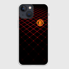 Чехол для iPhone 13 mini с принтом Manchester United 2018 Line ,  |  | emirates | fc | manchester united | абстракция | геометрия | зож | клуб | линии | манчестер юнайтед | модные | мяч | россии | спорт | спортивные | стиль | тренды | футбол | футбольный клуб | экстрим | эмблема