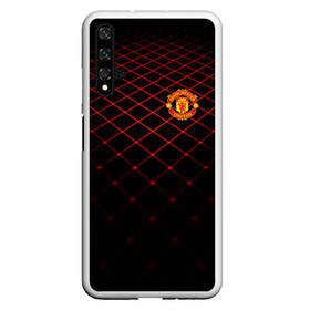 Чехол для Honor 20 с принтом Manchester United 2018 Line , Силикон | Область печати: задняя сторона чехла, без боковых панелей | emirates | fc | manchester united | абстракция | геометрия | зож | клуб | линии | манчестер юнайтед | модные | мяч | россии | спорт | спортивные | стиль | тренды | футбол | футбольный клуб | экстрим | эмблема