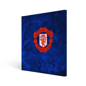 Холст квадратный с принтом FC Манчестер(blue collection) , 100% ПВХ |  | football | footer | manchester | soccer | socker | арсенал | футбол | футбольный клуб