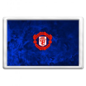 Магнит 45*70 с принтом FC Манчестер(blue collection) , Пластик | Размер: 78*52 мм; Размер печати: 70*45 | football | footer | manchester | soccer | socker | арсенал | футбол | футбольный клуб