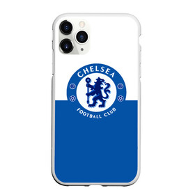 Чехол для iPhone 11 Pro Max матовый с принтом Chelsea , Силикон |  | chelsea | football | soccer | socker | спорт | футбол | футбольный клуб | челси