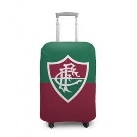 Чехол для чемодана 3D с принтом Fluminense(Бразилия) , 86% полиэфир, 14% спандекс | двустороннее нанесение принта, прорези для ручек и колес | fluminense | football | footer | soccer | socker | бразилия | спорт | футбол | футбольный клуб