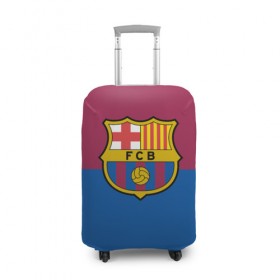 Чехол для чемодана 3D с принтом Barcelona , 86% полиэфир, 14% спандекс | двустороннее нанесение принта, прорези для ручек и колес | barcelona | football | footer | soccer | socker | барселона | спорт | футбол | футбольный клуб