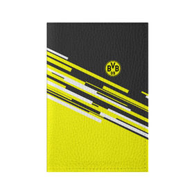 Обложка для паспорта матовая кожа с принтом FC Borussia 2018 Sport , натуральная матовая кожа | размер 19,3 х 13,7 см; прозрачные пластиковые крепления | Тематика изображения на принте: боруссия | дортмунд
