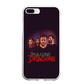 Чехол для iPhone 7Plus/8 Plus матовый с принтом Группа Imagine Dragons , Силикон | Область печати: задняя сторона чехла, без боковых панелей | альтернативный | американская | группа | драгонс | имеджин | инди | индирок | поп | рок | электроник
