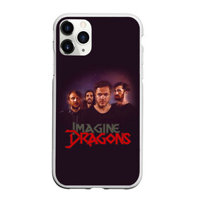 Чехол для iPhone 11 Pro Max матовый с принтом Группа Imagine Dragons , Силикон |  | альтернативный | американская | группа | драгонс | имеджин | инди | индирок | поп | рок | электроник