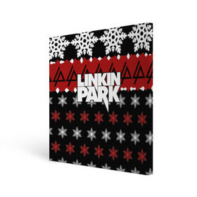 Холст квадратный с принтом Праздничный Linkin Park , 100% ПВХ |  | b | chester | linkin park | альтернативный метал | альтернативный рок | беннингтон | группа | знак | красный | линкин парк | музыкант | надпись | новогодний | новый год | ню метал | певец | праздник | рождество