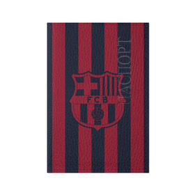 Обложка для паспорта матовая кожа с принтом Barselona 18 , натуральная матовая кожа | размер 19,3 х 13,7 см; прозрачные пластиковые крепления | barselona | champions | league | lionel | messi | spain | барселона | испания | месси