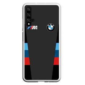 Чехол для Honor 20 с принтом BMW 2018 Sport , Силикон | Область печати: задняя сторона чехла, без боковых панелей | Тематика изображения на принте: bmw | автомобиль | автомобильные | бмв | марка | машины | патриот | флаг