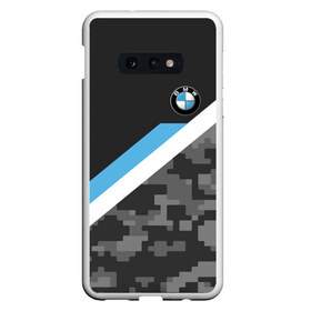 Чехол для Samsung S10E с принтом BMW 2018 Black military , Силикон | Область печати: задняя сторона чехла, без боковых панелей | bmw | автомобиль | автомобильные | бмв | марка | машины | флаг
