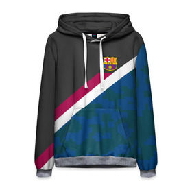 Мужская толстовка 3D с принтом FC Barcelona Sport camo II , 100% полиэстер | двухслойный капюшон со шнурком для регулировки, мягкие манжеты на рукавах и по низу толстовки, спереди карман-кенгуру с мягким внутренним слоем. | Тематика изображения на принте: fc | fc barcelona | fcb | fly emirates | ronaldo | абстракция | барселона | геометрия | зож | клуб | линии | месси | модные | мяч | реал мадрид | спорт | спортивные | тренды | футбол | футбольный клуб | эмблема