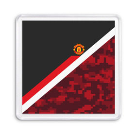 Магнит 55*55 с принтом Manchester United Sport Camo , Пластик | Размер: 65*65 мм; Размер печати: 55*55 мм | emirates | fc | manchester united | абстракция | геометрия | зож | клуб | линии | манчестер юнайтед | модные | мяч | россии | спорт | спортивные | стиль | тренды | футбол | футбольный клуб | экстрим | эмблема