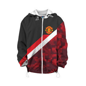 Детская куртка 3D с принтом Manchester United Sport Camo , 100% полиэстер | застежка — молния, подол и капюшон оформлены резинкой с фиксаторами, по бокам — два кармана без застежек, один потайной карман на груди, плотность верхнего слоя — 90 г/м2; плотность флисового подклада — 260 г/м2 | emirates | fc | manchester united | абстракция | геометрия | зож | клуб | линии | манчестер юнайтед | модные | мяч | россии | спорт | спортивные | стиль | тренды | футбол | футбольный клуб | экстрим | эмблема