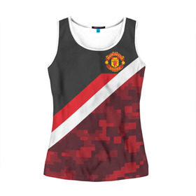 Женская майка 3D с принтом Manchester United Sport Camo , 100% полиэстер | круглая горловина, прямой силуэт, длина до линии бедра | emirates | fc | manchester united | абстракция | геометрия | зож | клуб | линии | манчестер юнайтед | модные | мяч | россии | спорт | спортивные | стиль | тренды | футбол | футбольный клуб | экстрим | эмблема