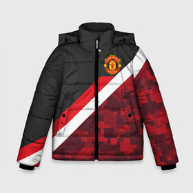 Зимняя куртка для мальчиков 3D с принтом Manchester United Sport Camo , ткань верха — 100% полиэстер; подклад — 100% полиэстер, утеплитель — 100% полиэстер | длина ниже бедра, удлиненная спинка, воротник стойка и отстегивающийся капюшон. Есть боковые карманы с листочкой на кнопках, утяжки по низу изделия и внутренний карман на молнии. 

Предусмотрены светоотражающий принт на спинке, радужный светоотражающий элемент на пуллере молнии и на резинке для утяжки | emirates | fc | manchester united | абстракция | геометрия | зож | клуб | линии | манчестер юнайтед | модные | мяч | россии | спорт | спортивные | стиль | тренды | футбол | футбольный клуб | экстрим | эмблема