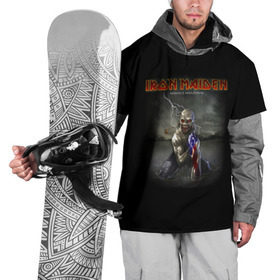 Накидка на куртку 3D с принтом Iron Maiden manaus amazonas , 100% полиэстер |  | iron maiden | адриан смит | айрон мейден | гроза | группа | дэйв мюррей | железная дева | ирон майден | метал | мрачный | музыка | песни | рок | стив харрис | тяжелый | флаг | хеви | хевиметал