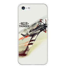 Чехол для iPhone 5/5S матовый с принтом War Thunder , Силикон | Область печати: задняя сторона чехла, без боковых панелей | Тематика изображения на принте: war thunder | гром войны