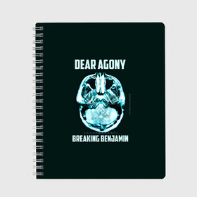 Тетрадь с принтом Dear Agony Breaking Benjamin , 100% бумага | 48 листов, плотность листов — 60 г/м2, плотность картонной обложки — 250 г/м2. Листы скреплены сбоку удобной пружинной спиралью. Уголки страниц и обложки скругленные. Цвет линий — светло-серый
 | benjamin | breaking | альтернативная | альтернативный | американская | бенджамин | бернли | брейкинг | группа | метал | музыка | ню | нюметал | песни | постгранж | рок | хард | хардрок