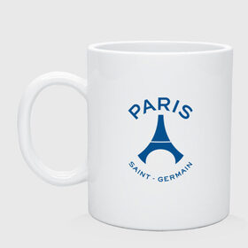 Кружка с принтом PSG Logo , керамика | объем — 330 мл, диаметр — 80 мм. Принт наносится на бока кружки, можно сделать два разных изображения | fc | fly emirates | paris | psg | лого | париж | псж | спорт | спортивные | фк | футбольный клуб