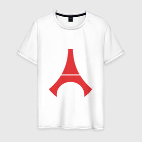 Мужская футболка хлопок с принтом PSG logo Башня , 100% хлопок | прямой крой, круглый вырез горловины, длина до линии бедер, слегка спущенное плечо. | fc | fly emirates | paris | psg | лого | париж | псж | спорт | спортивные | фк | футбольный клуб