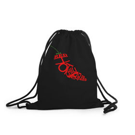 Рюкзак-мешок 3D с принтом Red Hot Chili Peppers , 100% полиэстер | плотность ткани — 200 г/м2, размер — 35 х 45 см; лямки — толстые шнурки, застежка на шнуровке, без карманов и подкладки | музыка | овощ | острый | пеперс | перчик | ред | рок | хот | чили