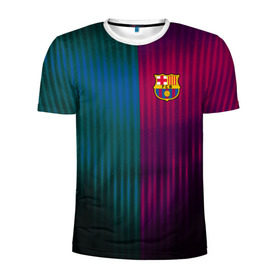 Мужская футболка 3D спортивная с принтом FC Barcelona 2018 abstract , 100% полиэстер с улучшенными характеристиками | приталенный силуэт, круглая горловина, широкие плечи, сужается к линии бедра | fc | fc barcelona | fcb | fly emirates | ronaldo | абстракция | барселона | геометрия | зож | клуб | линии | месси | модные | мяч | реал мадрид | спорт | спортивные | тренды | футбол | футбольный клуб | эмблема