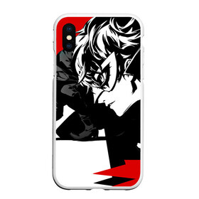 Чехол для iPhone XS Max матовый с принтом persona 5 , Силикон | Область печати: задняя сторона чехла, без боковых панелей | акира курусу | анн такамаки | мона | морган | моргана | пантера | саэ ниидзима | трикстер | узник