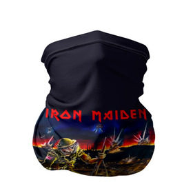 Бандана-труба 3D с принтом Боец Iron Maiden , 100% полиэстер, ткань с особыми свойствами — Activecool | плотность 150‒180 г/м2; хорошо тянется, но сохраняет форму | Тематика изображения на принте: iron maiden | адриан смит | айрон мейден | война | группа | дэйв мюррей | железная дева | ирон майден | метал | мрачный | музыка | песни | рок | солдат | стив харрис | тяжелый | хеви | хевиметал