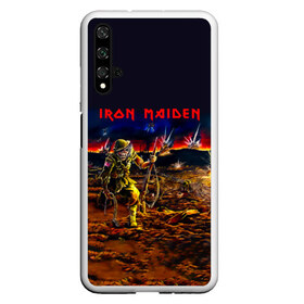 Чехол для Honor 20 с принтом Боец Iron Maiden , Силикон | Область печати: задняя сторона чехла, без боковых панелей | Тематика изображения на принте: iron maiden | адриан смит | айрон мейден | война | группа | дэйв мюррей | железная дева | ирон майден | метал | мрачный | музыка | песни | рок | солдат | стив харрис | тяжелый | хеви | хевиметал