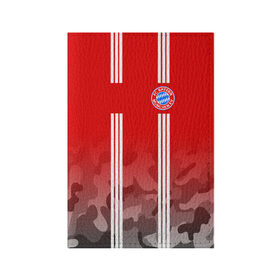 Обложка для паспорта матовая кожа с принтом FC Bayern 2018 Original #7 , натуральная матовая кожа | размер 19,3 х 13,7 см; прозрачные пластиковые крепления | bayern | fly fc | бавария | спорт | футбольный клуб
