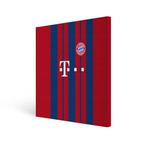 Холст квадратный с принтом FC Bayern 2018 Original #8 , 100% ПВХ |  | bayern | fly fc | бавария | спорт | футбольный клуб