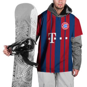 Накидка на куртку 3D с принтом FC Bayern 2018 Original #8 , 100% полиэстер |  | Тематика изображения на принте: bayern | fly fc | бавария | спорт | футбольный клуб
